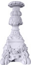 Ornate Plaster Candleholder Medium
