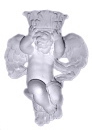 Cherub Wall Plaster Candleholder R