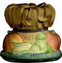 Harvest Plaster Candleholder