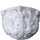 Three Angels Wall Plaster Candleholder