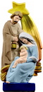 Star Nativity Plaster Statue