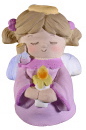 Girl Angel Plaster Statue