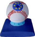 Baseball Plaster Pencil Holder