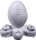 Football Plaster Pencil Holder