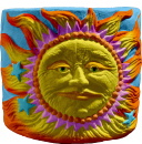 Sun Plaster Pencil Holder