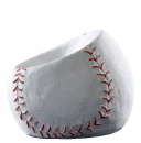 Baseball Plaster Cell Phone Holder