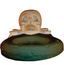 Skull Plaster Coin Holder