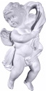 Cherub Plaster Plaque left