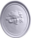 Gibson Girl Cameo C Plaster Plaque
