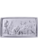Roman Frieze Plaster Plaque