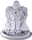Cherub Wall Plaster Plaque