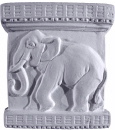 Elephant Plaster Plaque r