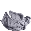 Victorian Angel with violin Plaster Plaque