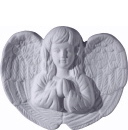 Angel Praying Plaster Plaque