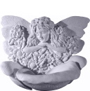 Fairy Blossom Plaster Plaque