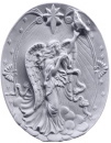 Starry Angel Plaster Plaque