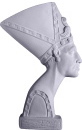 Pharoah Profile Plaster Plaque