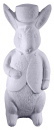 Mr Rabbit Plaster Statue