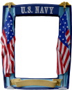 Navy Plaster Picture Frame