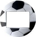 Soccer Plaster Picture Frame