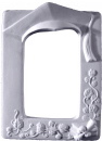 Grad Cap Plaster Picture Frame