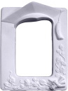 Grad Cap Plaster Picture Frame