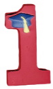 Number one grad Plaster Plaque