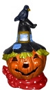 Scarecrow Head Plaster Lightup Statue