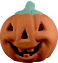 Pumpkin Smiling Small Statue