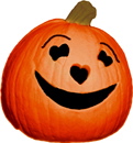 Love Jack O Lantern Plaster Lightup Statue