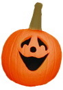 Casper Jack O Lantern Plaster Lightup Statue