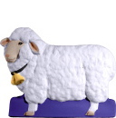 Sheep Plaster Napkin Holder