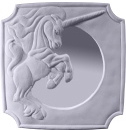 Unicorn Plaster Mirror