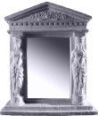 Greek Arches Plaster Mirror