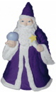 Wizard with Ball Plaster Statue Small