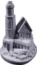 Lighthouse with Marina Plaster Statue