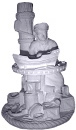 Boat Carver Plaster Statue