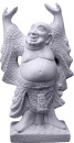 Money God Plaster Statue