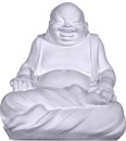 Buddha with Legs Crossed Plaster Statue