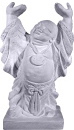 Money God Plaster Statue Small