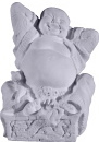 Hear no Evil Buddha Plaster Statue