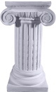 Ionic Plaster Pedestal