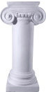 Ionic Smooth Plaster Pedestal