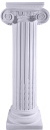 Ionic Plaster Pedestal