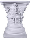 Corinthian Plaster Pedestal