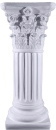 Corinthian Plaster Pedestal
