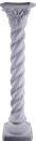 Spiral Plaster Pedestal