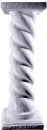Stone Spiral Plaster Pedestal