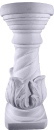 Acanthus Twist Plaster Pedestal
