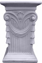 Drape Plaster Pedestal Medium 